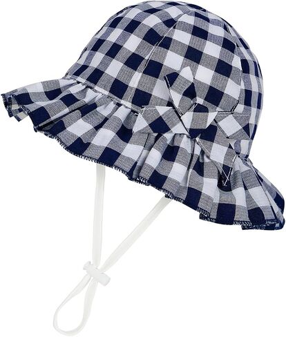 Baby Sun Hat for Boy Girl Toddler Sun Hat Baby Bucket Hat UPF 50+ Sun Protection Summer Beach Hat in Saudi Arabia