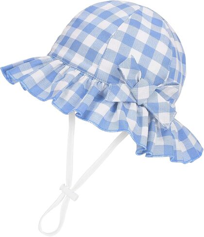 Baby Sun Hat for Boy Girl Toddler Sun Hat Baby Bucket Hat UPF 50+ Sun Protection Summer Beach Hat in Saudi Arabia
