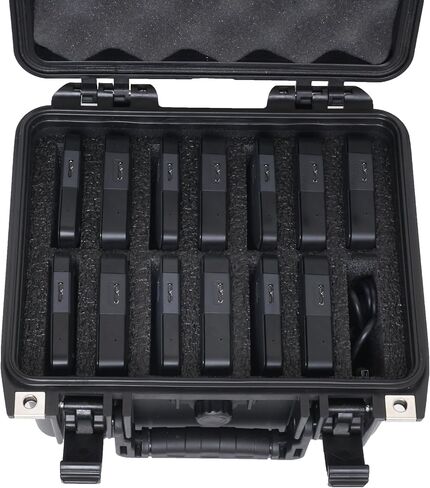 Case Club 14 External Hard Drive Case. Waterproof, Airtight, & Heavy Duty. includes Pressure Relief Valve, Folding Handle, Padlock Holes, O-Ring Seal. in Saudi Arabia