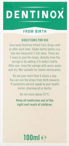 Dentinox Infant Colic Drops, 100 ml, Pack of 6 in Saudi Arabia