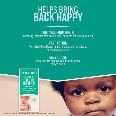 Dentinox Infant Colic Drops, 100 ml, Pack of 6 in Saudi Arabia