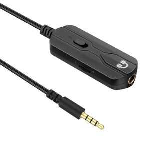 Headphone Extension Cable with Mute & Volume Controls Compatible with Bose 700 QuietComfort QC45 QC35II QC35 QC25 QC15 Headphones, 3.5mm Male to Female Stereo Audio Cable, 5ft