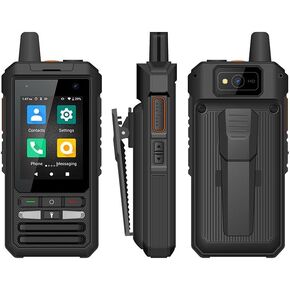 راديو شبكة Anysecu W8pro 4G Zello أندرويد 10 واي فاي 2.8i nch هاتف محمول Realptt نظام تحديد المواقع لاسلكي تخاطب يدعم Zello وReal PTT