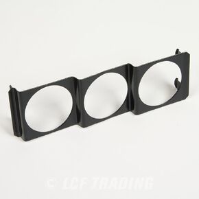 52mm Universal Triple Gauge Single Din Radio Face Pod