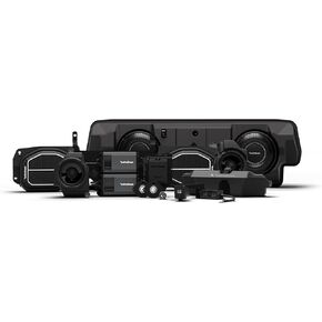 مجموعة نظام الصوت Rockford Fosgate 20GLADR-STG5 الكل في واحد بقدرة 1800 واط لسيارة Select 2020+ Jeep Gladiator JT