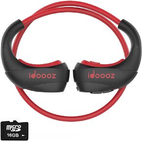 Wireless Bluetooth Mp3 Player Included 16GB Memory, Mp3 Player with Bluetooth Headphones,in-Ear Headphones for Workout,Cordless Sports Ear Buds for Gym Running Jogging(All-in One)