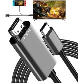 Switch Dock for Switch/Switch OLED, Portable TV Docking Station for Switch with 4K HDMI Adapter, USB 3.0 Port and Type C Charging Ports,Switch/Switch OLED Adapter Accessories with PD Charge,2M