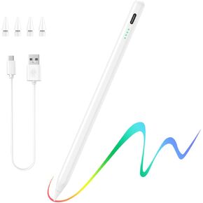 TiMOVO Stylus Pen for iPad, Apple Pencil 2nd Generation with Palm Rejection for 2018-2024 iPad 10/9/8/7/6th Gen, iPad Pro 13/12.9/11'', iPad Air 2024 11&13 inch(M2)/6/5/4/3th, iPad Mini 6/5th, Blue
