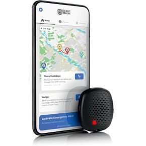 (Gen 2) Panic Button Safety Device: Bluetooth-to-App, 2-Way Phone Calls, Text & Email Alerts, Speaker & Microphone, for Offices, Rechargeable, Key Finder, Wearable, 5 Alert Modes.