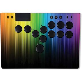 MightySkins Skin Compatible with Razer Kitsune - Rainbow Streaks | Protective, Durable, and Unique Vinyl Decal wrap Cover | Easy to Apply & Change Styles | Made in The USA