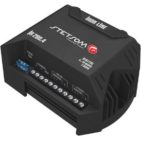 Módulo Amplificador Digital Stetsom Iron Line IR 280.4 Canais - 280 Watts RMS