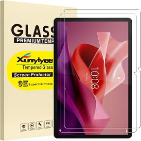 2-Pack, Screen Protector for Lenovo Tab P12 2023 12.7 Inch TB370FU Anti-Scratch Tempered Glass