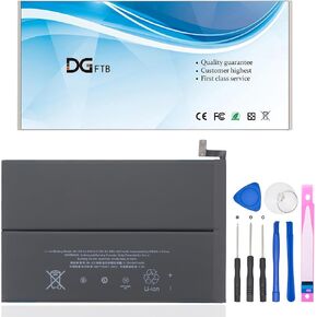 A1512 New Battery Replacement for iPad Mini 2 & iPad Mini 3 A1489 A1490 A1491 A1599 A1600 A1601 ME276LL/A MF066LL/A MF247CH/A MGNV2LL/A MH3F2LL/A MGPW2CH/A MF544LL/A MF569LL/A MF580LL/A 24.3Wh/6471mAh
