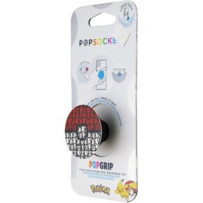 PopSockets PopGrip: Swappable Grip for Phones & Tablets - Pokemon - Pikachu Poke Ball