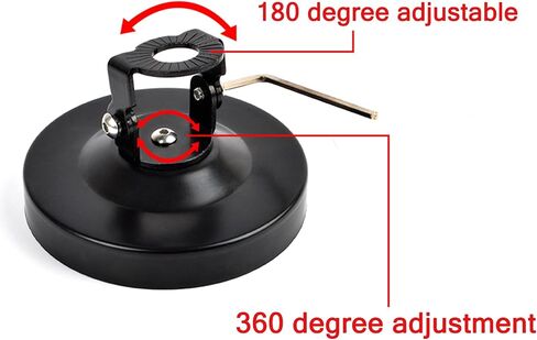 4Inch Angle Adjustable Magnetic Antenna Mount Base Suitable for Mobile Antenna CB/HF/VHF/UHF Antenna in Saudi Arabia