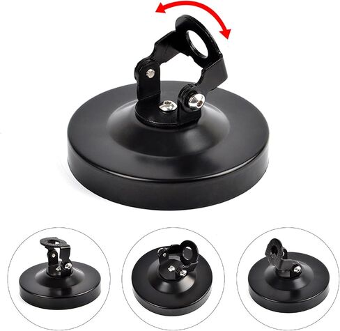 4Inch Angle Adjustable Magnetic Antenna Mount Base Suitable for Mobile Antenna CB/HF/VHF/UHF Antenna in Saudi Arabia