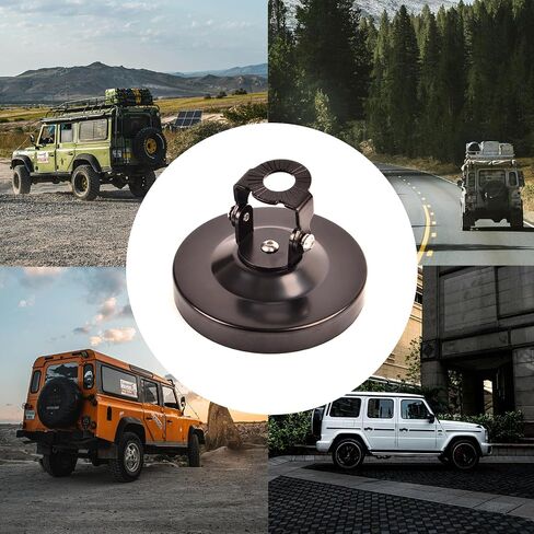 4Inch Angle Adjustable Magnetic Antenna Mount Base Suitable for Mobile Antenna CB/HF/VHF/UHF Antenna in Saudi Arabia
