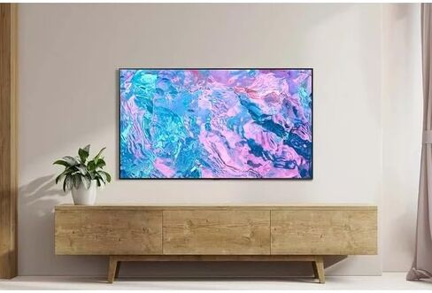 SAMSUNG 55-Inch CU7000 4K Smart TV HDR10+ Crystal Processor Bluetooth Q-Symphony Gaming Hub Object Tracking Sound Lite Compatible with Alexa & Google Assistant, 2023 Model (Renewed) in Saudi Arabia