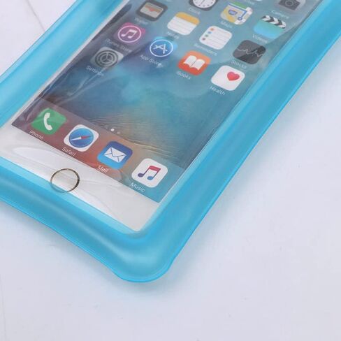 Universal Floating Waterproof Phone Pouch Holder, Dry Bag with Strap, Compatible with iPhone 13/12/11 Pro Max/Pro/8 Plus, Galaxy S22/S21/S20/S10/Note 20/10/9 up to 6.7" (Black) in Saudi Arabia