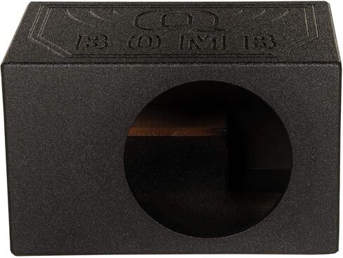 QBOMB10VL Single 10 inch Vented Ported Car Subwoofer Box Enclosure (2 Pack) in Saudi Arabia