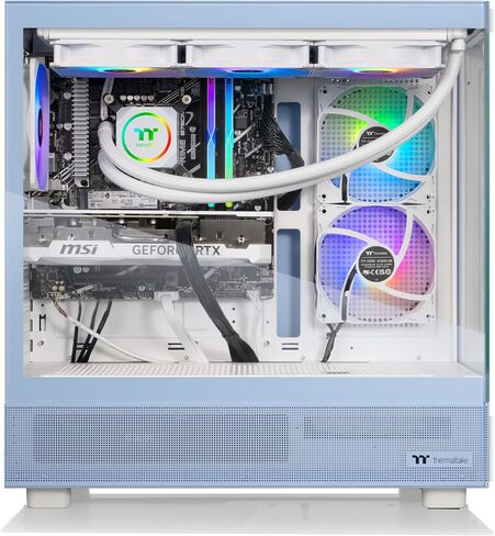 Thermaltake Vista i47TH Gaming Desktop (Intel® Core™ i7-14700KF, ToughRam 32GB DDR5 5600MT/s RGB Memory, NVIDIA® GeForce RTX™ 4070 Ti Super, 2TB NVMe M.2, WiFi, Windows 11) V27H-B760-7TS-LCS in Saudi Arabia