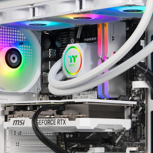 Thermaltake Vista i47TH Gaming Desktop (Intel® Core™ i7-14700KF, ToughRam 32GB DDR5 5600MT/s RGB Memory, NVIDIA® GeForce RTX™ 4070 Ti Super, 2TB NVMe M.2, WiFi, Windows 11) V27H-B760-7TS-LCS in Saudi Arabia