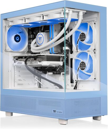 Thermaltake Vista i47TH Gaming Desktop (Intel® Core™ i7-14700KF, ToughRam 32GB DDR5 5600MT/s RGB Memory, NVIDIA® GeForce RTX™ 4070 Ti Super, 2TB NVMe M.2, WiFi, Windows 11) V27H-B760-7TS-LCS in Saudi Arabia
