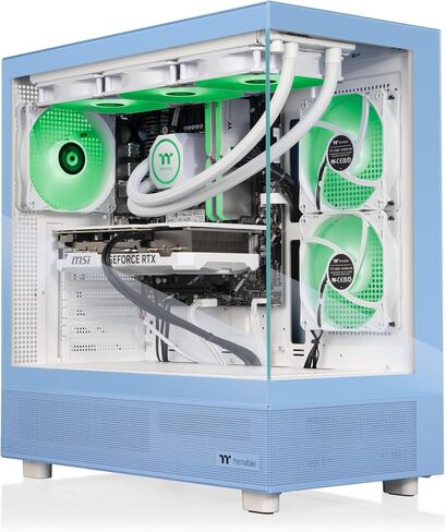 Thermaltake Vista i47TH Gaming Desktop (Intel® Core™ i7-14700KF, ToughRam 32GB DDR5 5600MT/s RGB Memory, NVIDIA® GeForce RTX™ 4070 Ti Super, 2TB NVMe M.2, WiFi, Windows 11) V27H-B760-7TS-LCS in Saudi Arabia