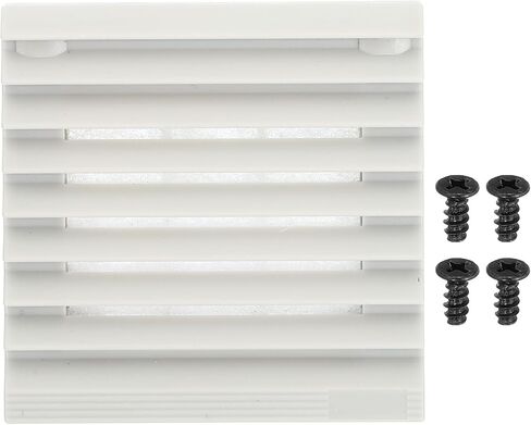PATIKIL 61mm Fan Grill with Screws, Ventilator Grill Protector Mesh Dustproof Case Cover for Electronic Cabinet Fan Exhaust Fan Ventilation Fan, Grey in Saudi Arabia