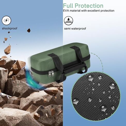RAIACE Hard Travel Storage Case Compatible with Anker Power Bank Power Station 60,000mAh. (case only) - Green in Saudi Arabia