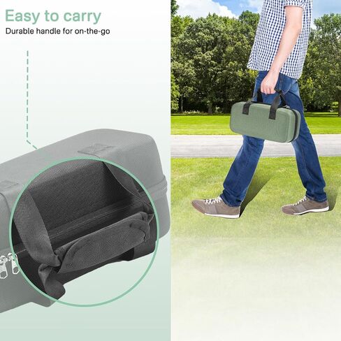 RAIACE Hard Travel Storage Case Compatible with Anker Power Bank Power Station 60,000mAh. (case only) - Green in Saudi Arabia