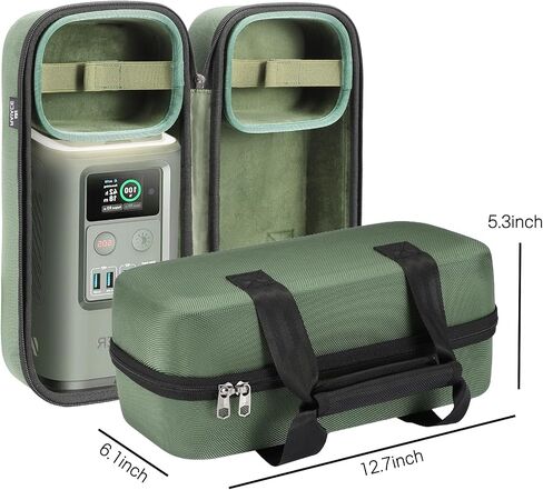 RAIACE Hard Travel Storage Case Compatible with Anker Power Bank Power Station 60,000mAh. (case only) - Green in Saudi Arabia
