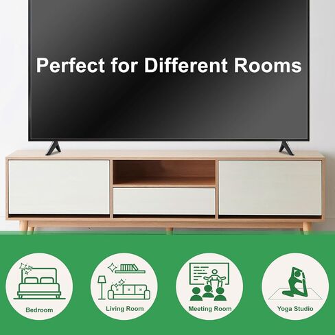 TV Stand for Sony TV Legs, for Sony TV Base Stand 32" KD-32W830K Class W830K 720p HD LED HDR TV for Sony TV Stand Legs, with Screws, Black in Saudi Arabia