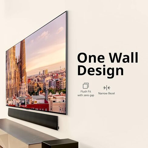 LG G3 Series 55-Inch Class OLED evo 4K Processor Smart Flat Screen TV for Gaming with Magic Remote AI-Powered Gallery Edition OLED55G3PUA, 2023 with Alexa Built-in (Renewed) in Kuwait