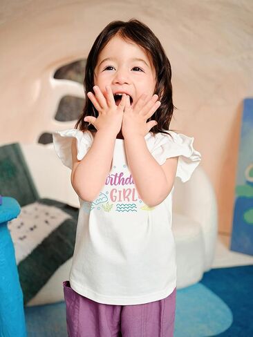 Birthday Girl Shirt Toddler Baby Girls T-Shirt 2nd 3rd 4th 5th 6th 7th Birthday Tee Summer Outfit in Saudi Arabia
