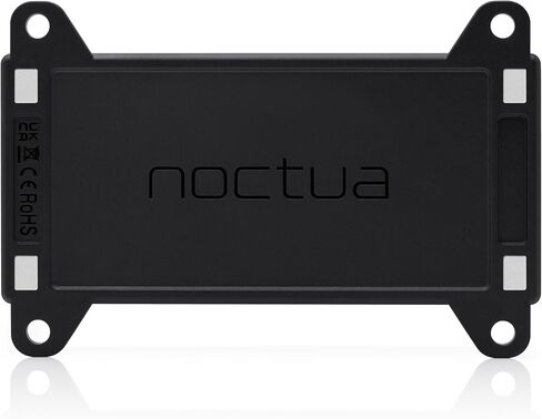 Noctua NV-FH2, 8 Channel Fan Hub for 5V, 12V, and 24V Fans, up to 60W Total with Optional 5.5mm Barrel Connector Power Supply (Black) in Saudi Arabia