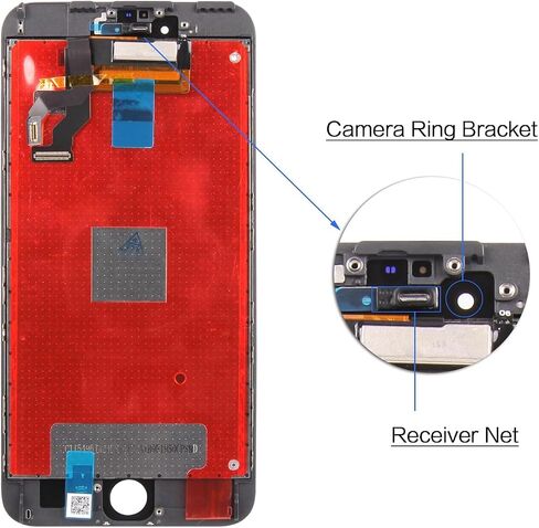LCD Screen Replacement for iPhone 6s Plus A1634 A1687 A1690 A1699 LCD Display Screen Touch Screen Digitizer Assembly Repair Parts with Free Tools Kits (Black,5.5 Inch) in Saudi Arabia