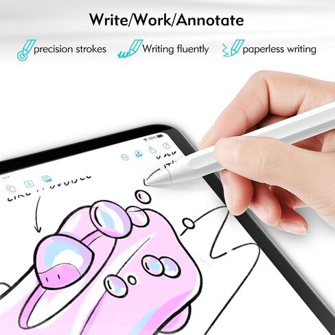 Magnetic Paper Screen Protector for iPad 10th Gen 2022(10.9-inch), Matte Screen Protector for iPad 10th generation(2022) 10.9-inch, Write and Draw Like on Paper, Anti-Glare Screen Protector in Saudi Arabia