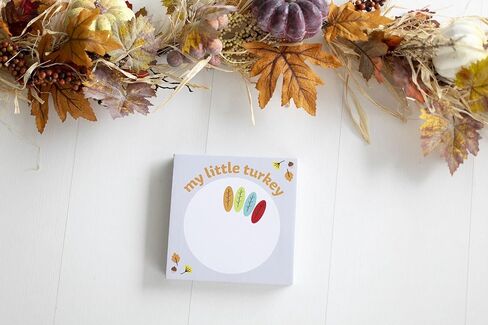 Kate & Milo Cutest Pumpkin Canvas, DIY Baby Footprint Keepsake Art, Perfect for Baby Girl or Boy's First Halloween Season, Fall Nursery Decorations in Saudi Arabia