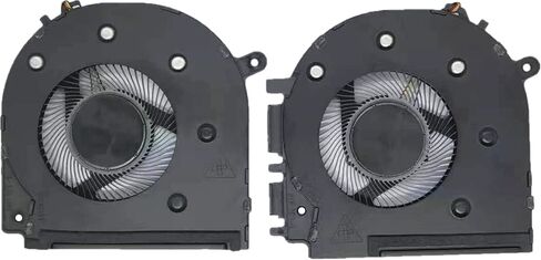 Replacement New Laptop CPU and GPU Cooling Fan for HP Envy 17.3" 17-CR 17-CR0013DX Series N13561-001 7J2280 N13562-001 7J2260 EG50050S1-CK50 -S9A EG50050S1-CK60-S9A DC5V Fan in Saudi Arabia