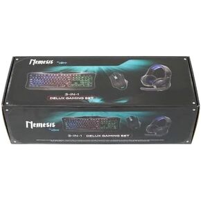 Nemesis Deluxe 3-in-1 Gaming Set, Headset & Mouse