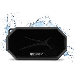 Altec Lansing Portable Bluetooth Speaker HYDRAMINI 2.0, IP67 Waterproof, Portable Speaker, 12h Playtime, Wireless Pairing, USB-C Quick Charge, Magnetic Bluetooth Speaker, Voice Assistant Integration