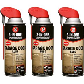 WDC100581-3-in-one Professional Garage Door Lubricant, 11 Oz Aerosol Can