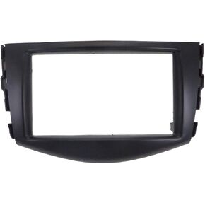 YuYue Radio Stereo Panel for Toyota Rav4 2006-2012 2 Din Car Radio Frame Fascia Panel DVD Stereo CD Panel Dash Mount Refit Installation Trim Kit Frame