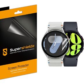Supershieldz (6 Pack) Designed for Samsung Galaxy Watch 7 (44mm) / Watch 6 (44mm) / Watch 5 (44mm) / Watch 4 (44mm) Screen Protector, High Definition Clear Shield (PET)