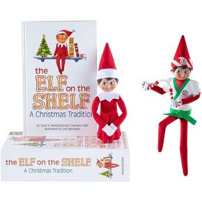 Elf On The Shelf Scout Boy (Blue Eyed Boy) with Karate Kicks Set Bundle in Kuwait