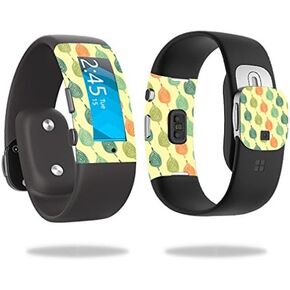 MightySkins Skin Compatible with Microsoft Band 2 Cover Skins Sticker Watch Maze Leaves