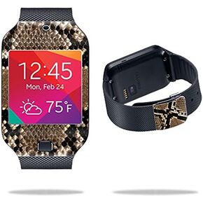 غلاف MightySkins متوافق مع غطاء الساعة الذكية Samsung Galaxy Gear 2 Neo وساعة Rattler