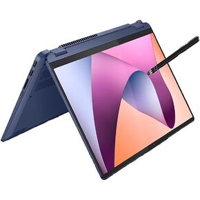 Lenovo Flex 5 2-in-1 14in WUXGA 2-in-1 Touchscreen Laptop Ryzen 7 (8 Core) up to 4.5GHz 16GB RAM 512GB SSD WiFi Backlit Keyboard HDMI W11 Pen iSlik (Flex5 - Renewed), Blue