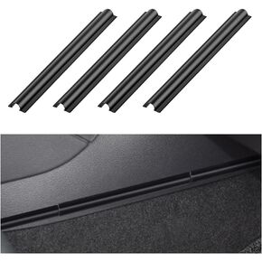 4pcs Car Cable Management Sleeves,Universal Wire Covers for Cords USB Video Audio Network Cables Sleeve Organizer,Perfect Wire Protector Tubing Car Interior Accessories